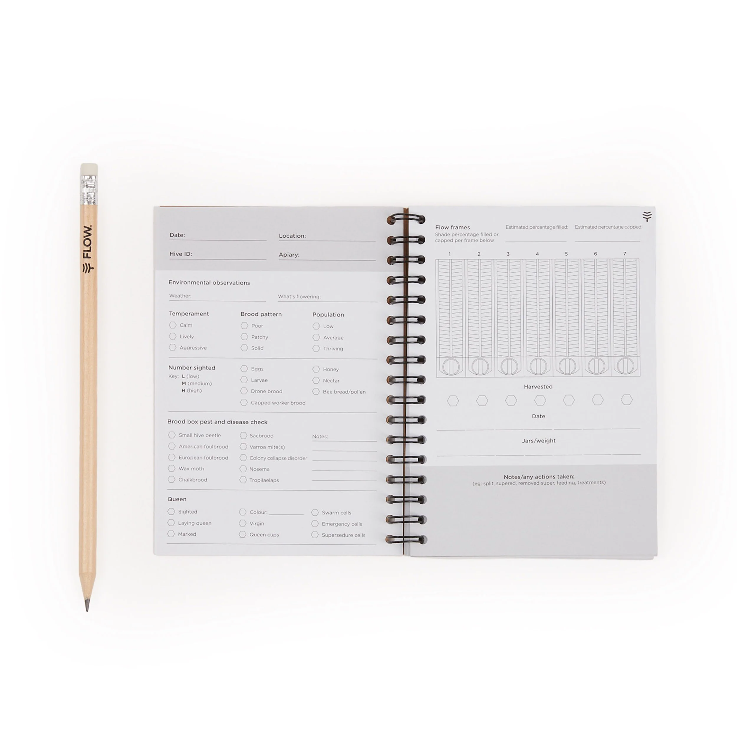 Flow Beekeeping Log Book - Image 3